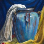 Vase and Drapery